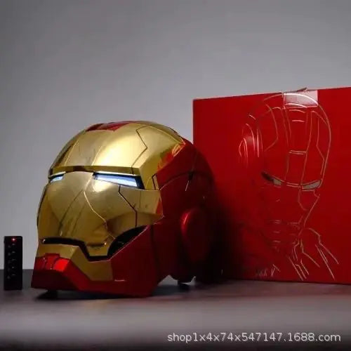 Iron Man MK5 Helmet 1:1 Wearable Voice-Controlled