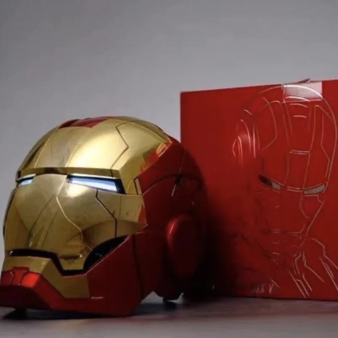 Iron Man MK5 Helmet 1:1 Wearable Voice-Controlled