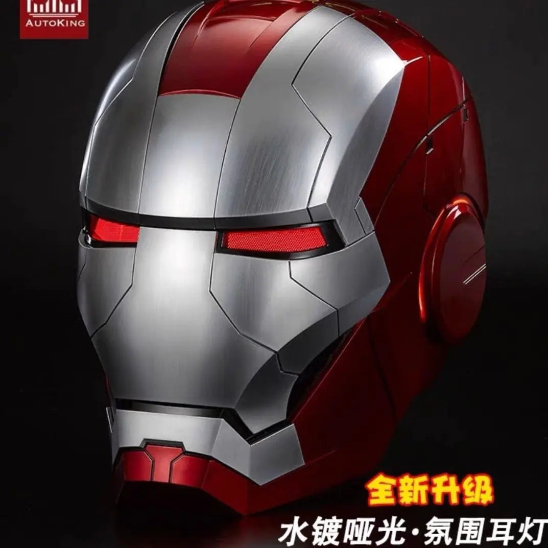 Iron Man MK5 Helmet 1:1 Wearable Voice-Controlled