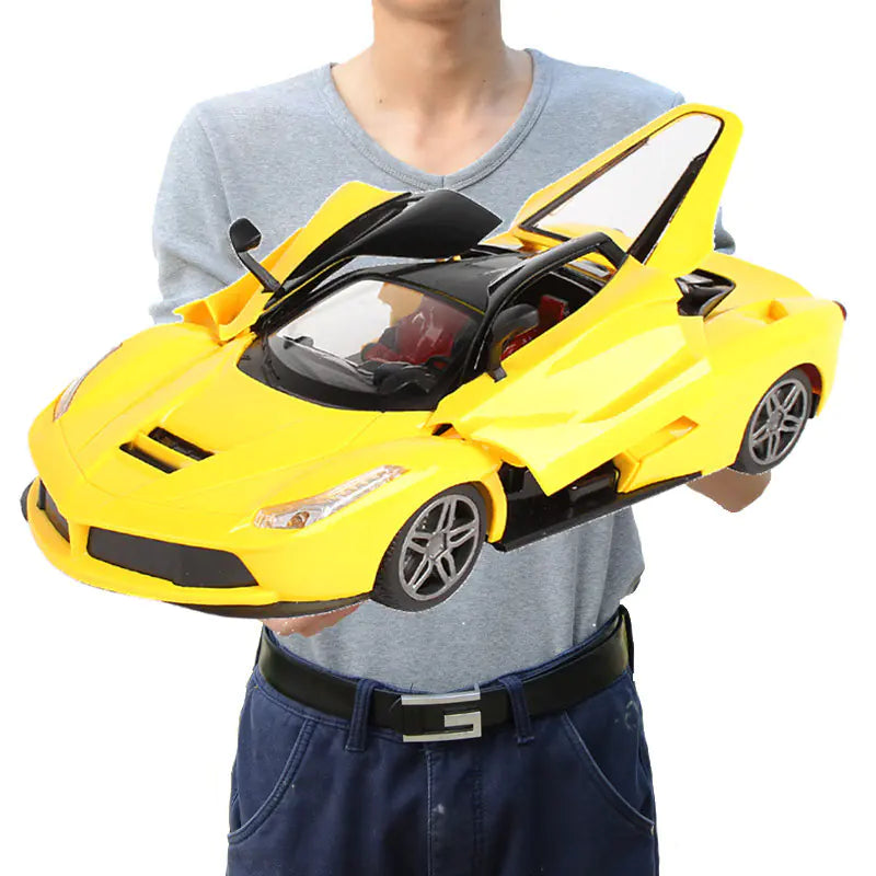 Large Remote Control Car with 3 Opening Doors for Kids